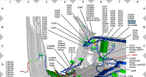 2015 ford transit connect auxiliary junction box|Ford transit junction box locations.